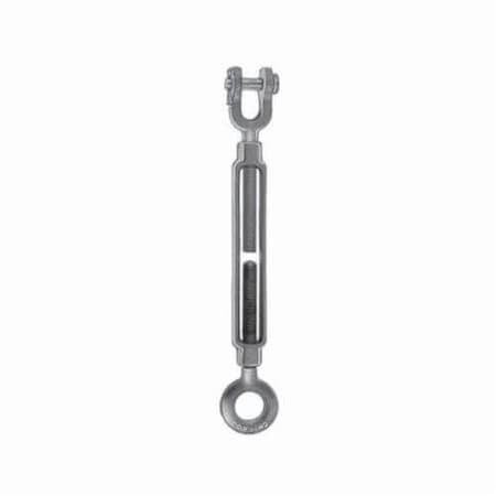 Chicago Hardware Grab Hook, 9200 Lb Load, Grade 43, Clevis Attachment, 12 In Trade, Forged Steel, Zinc Plated, 02626 0 02626 0